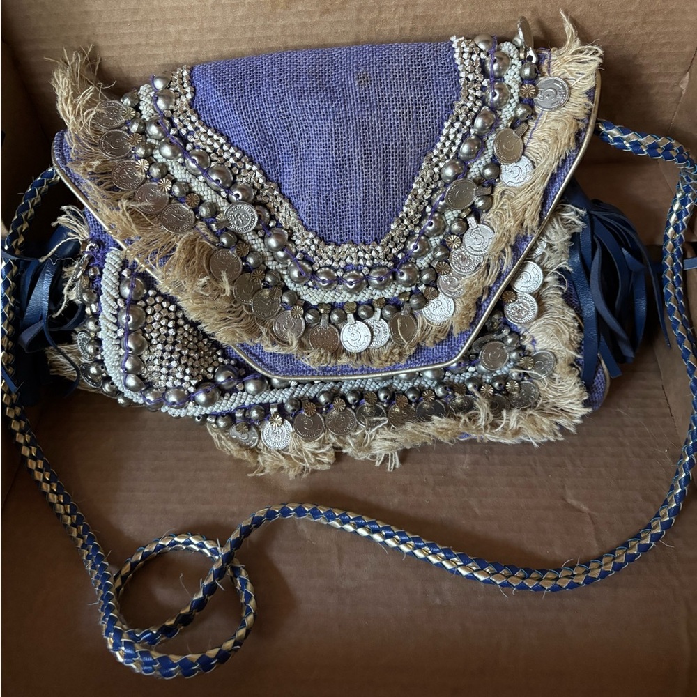 Shashi boho purse made in India—so cute